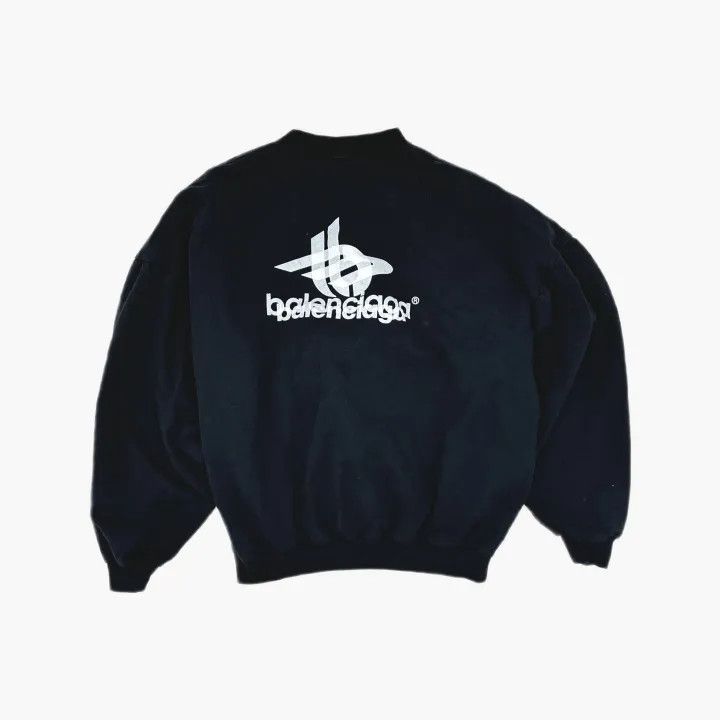Balenciaga Balenciaga FW23 Letter Print Sweatshirt 0079 Size US L / EU 52-54 / 3 - 3 Thumbnail