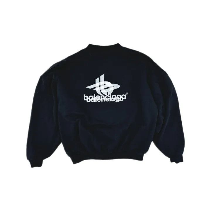 Balenciaga Balenciaga FW23 Letter Print Sweatshirt 0079 Size US L / EU 52-54 / 3 - 2 Thumbnail