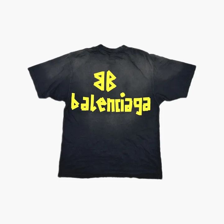 Balenciaga Balenciaga SS23 BB Monogram Logo T-Shirt 0079 Size US S / EU 44-46 / 1 - 3 Thumbnail