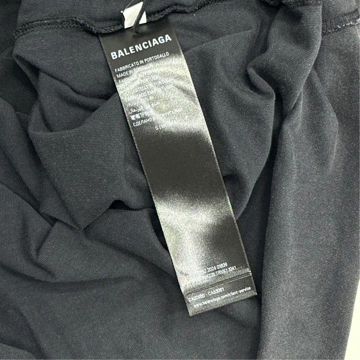 Balenciaga Balenciaga Logo Crew Neck Short Sleeve T-Shirt 0079 Size US S / EU 44-46 / 1 - 4 Thumbnail