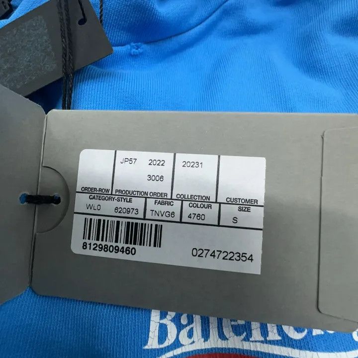 Balenciaga Balenciaga Casual Logo Hoodie for Men 0079 Size US S / EU 44-46 / 1 - 4 Thumbnail