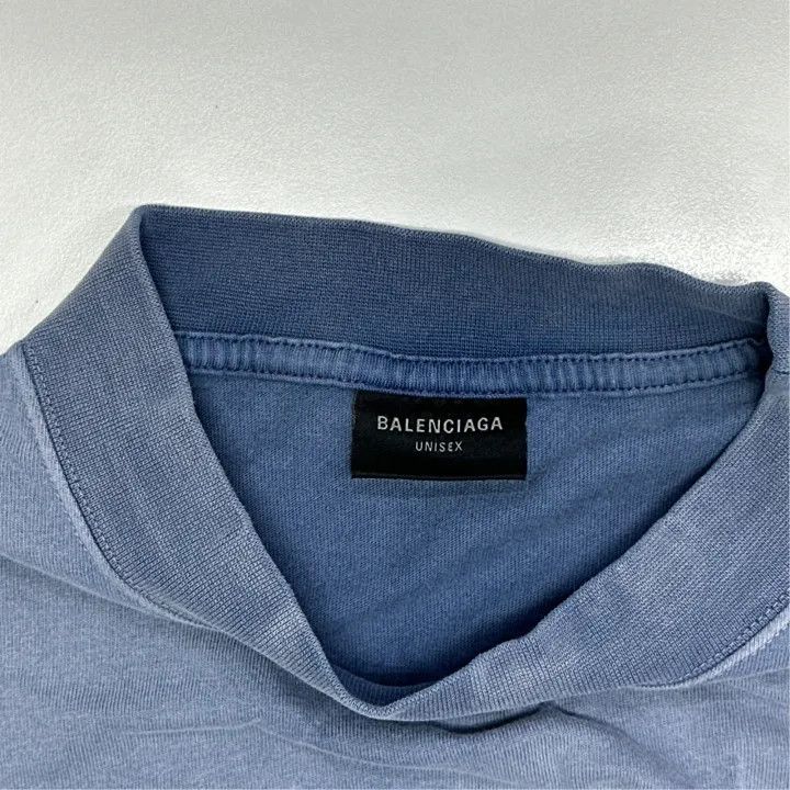 Balenciaga Balenciaga SS25 Logo Print Short Sleeve T-Shirt 0079 Size US M / EU 48-50 / 2 - 3 Thumbnail
