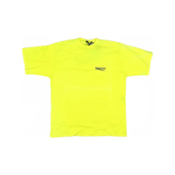 Balenciaga Balenciaga Logo Print Wave Short Sleeve T-Shirt 0079 Size US M / EU 48-50 / 2 - 2 Thumbnail
