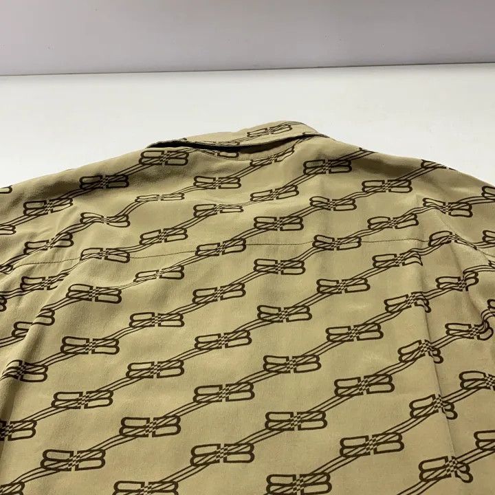 Balenciaga Balenciaga Casual Button-Up Shirt with Print 0079 Size US S / EU 44-46 / 1 - 5 Thumbnail