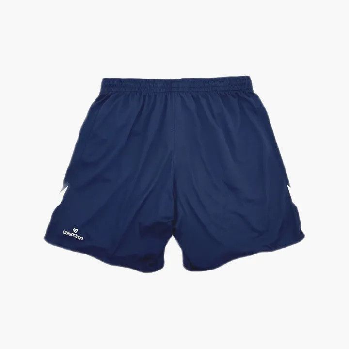 Balenciaga Balenciaga Blue Color Block Casual Shorts 0079 Size US 34 / EU 50 - 3 Thumbnail