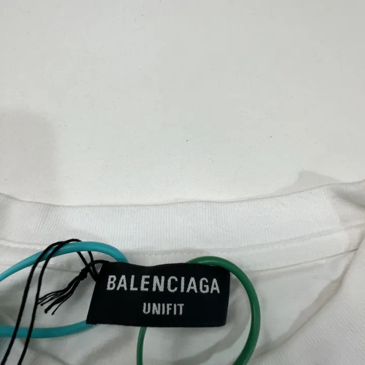 Balenciaga Balenciaga Logo Waterfall Letter Short Sleeve T-Shirt 0079 Size US S / EU 44-46 / 1 - 2 Thumbnail