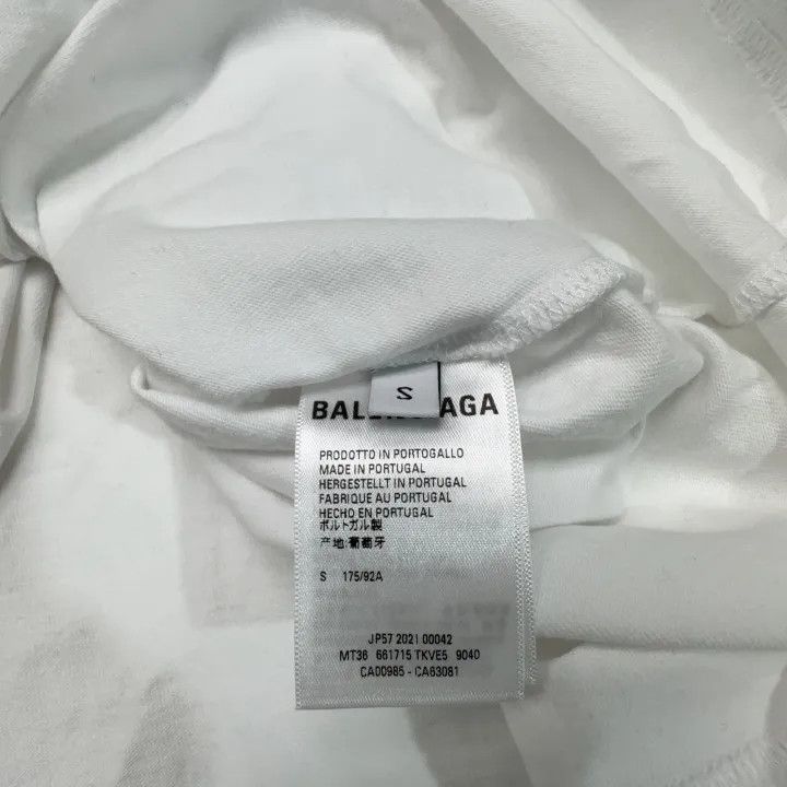 Balenciaga Balenciaga Logo Waterfall Letter Short Sleeve T-Shirt 0079 Size US S / EU 44-46 / 1 - 3 Thumbnail