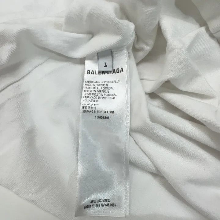 Balenciaga Balenciaga x Adidas Logo Embroidered T-Shirt 0079 Size US L / EU 52-54 / 3 - 4 Thumbnail