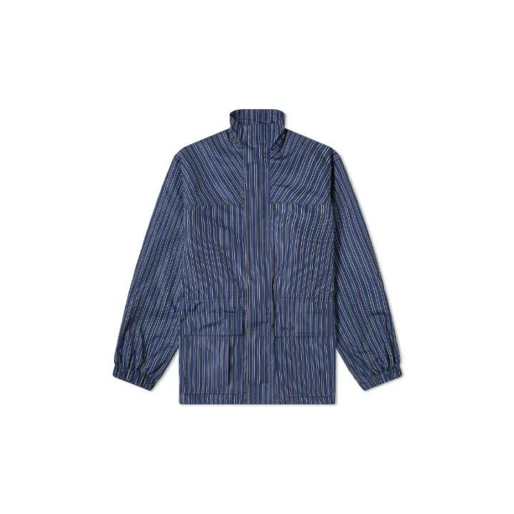Balenciaga Balenciaga Striped Logo Jacket for Men 0079 Size US L / EU 52-54 / 3 - 2 Thumbnail
