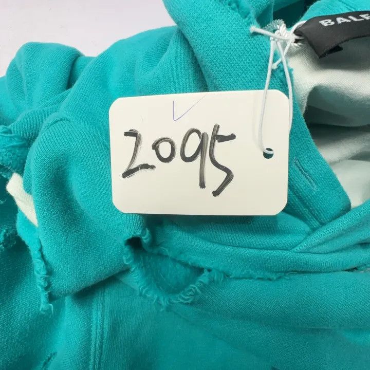 Balenciaga Balenciaga Ripped Letter Print Hoodie 0079 Size US S / EU 44-46 / 1 - 6 Thumbnail