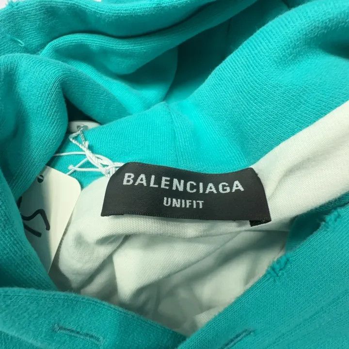 Balenciaga Balenciaga Ripped Letter Print Hoodie 0079 Size US S / EU 44-46 / 1 - 5 Thumbnail