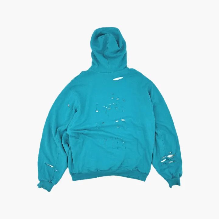 Balenciaga Balenciaga Ripped Letter Print Hoodie 0079 Size US S / EU 44-46 / 1 - 3 Thumbnail