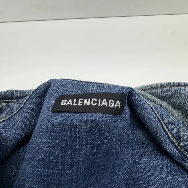 Balenciaga Balenciaga Solid Color Button-Up Long Sleeve Shirt 0079 Size US M / EU 48-50 / 2 - 5 Thumbnail