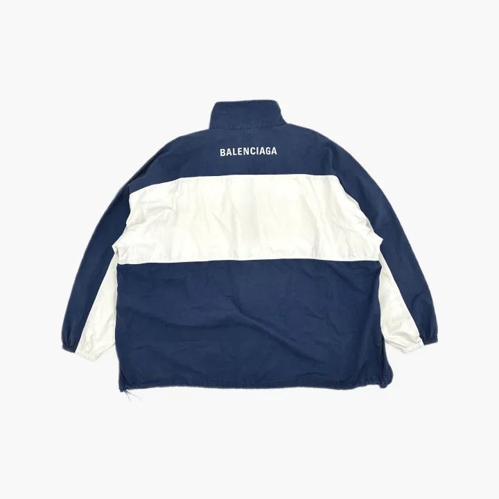 Balenciaga Colorblock Zip-up Jacket for Men and Women 0079