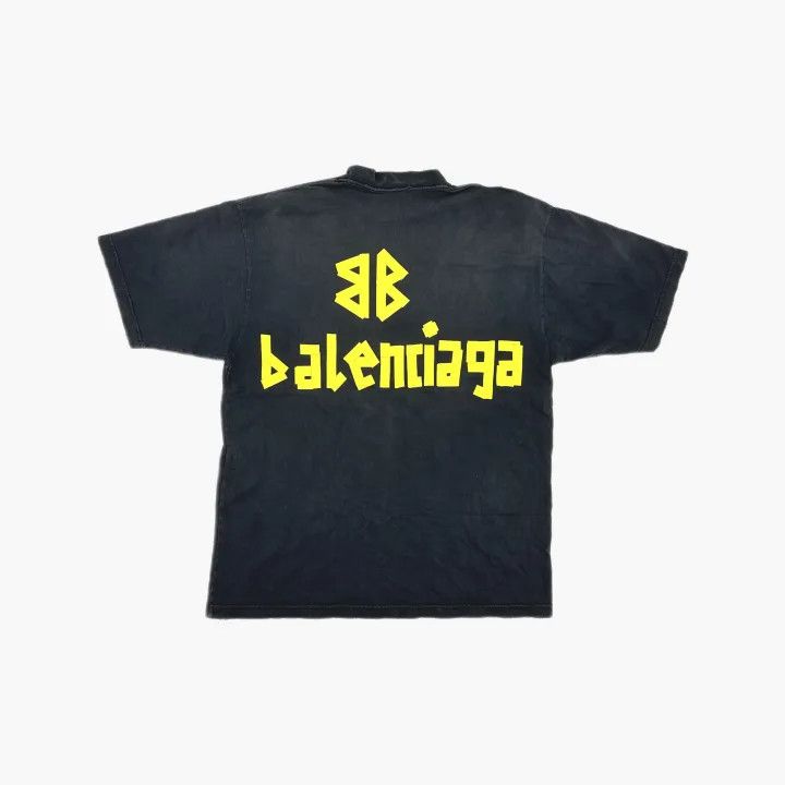 Balenciaga Balenciaga BB Monogram Logo T-Shirt 0079 Size US M / EU 48-50 / 2 - 3 Thumbnail