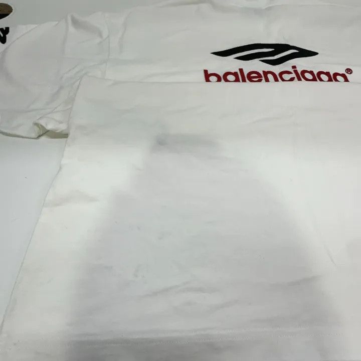 Balenciaga Balenciaga 3B Sports Icon Logo Short Sleeve Tee 0079 Size US M / EU 48-50 / 2 - 11 Thumbnail