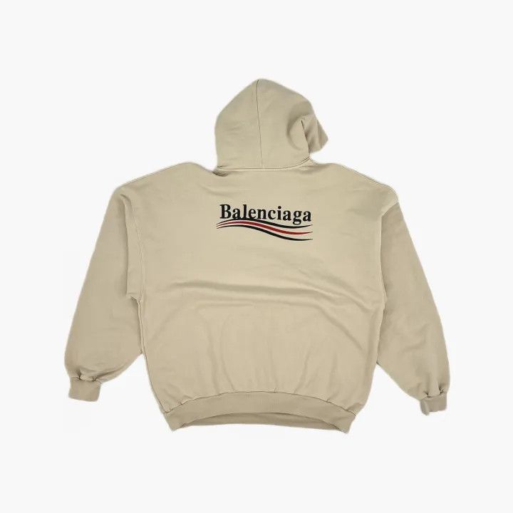 Balenciaga Balenciaga Logo Print Hooded Sweatshirt for Men 0079 Size US M / EU 48-50 / 2 - 3 Thumbnail