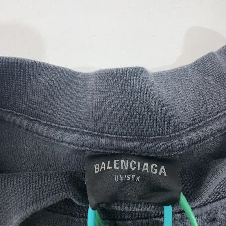 Balenciaga Balenciaga Logo Short Sleeve T-Shirt for Men 0079 Size US XS / EU 42 / 0 - 2 Thumbnail
