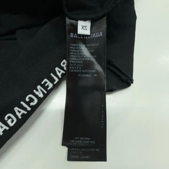 Balenciaga Balenciaga Black Casual Short Sleeve T-Shirt 0079 Size US XS / EU 42 / 0 - 4 Thumbnail