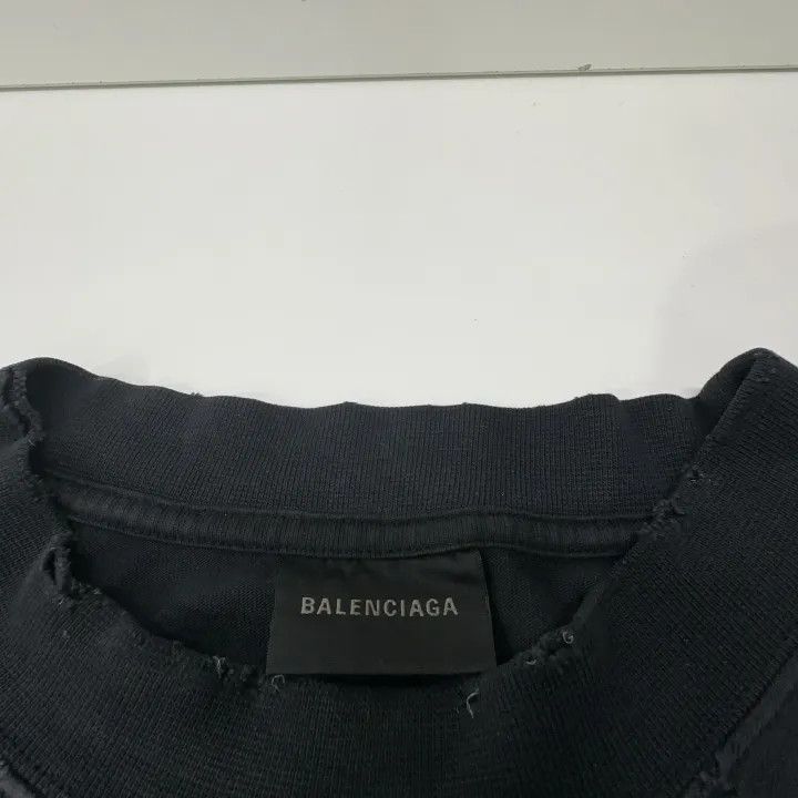 Balenciaga Balenciaga SS23 Monogram Logo Short Sleeve T-Shirt 0079 Size US S / EU 44-46 / 1 - 4 Thumbnail