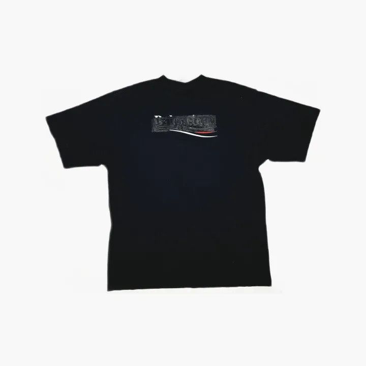 Balenciaga Balenciaga Black Logo Print Short Sleeve T-Shirt 0079 Size US S / EU 44-46 / 1 - 3 Thumbnail