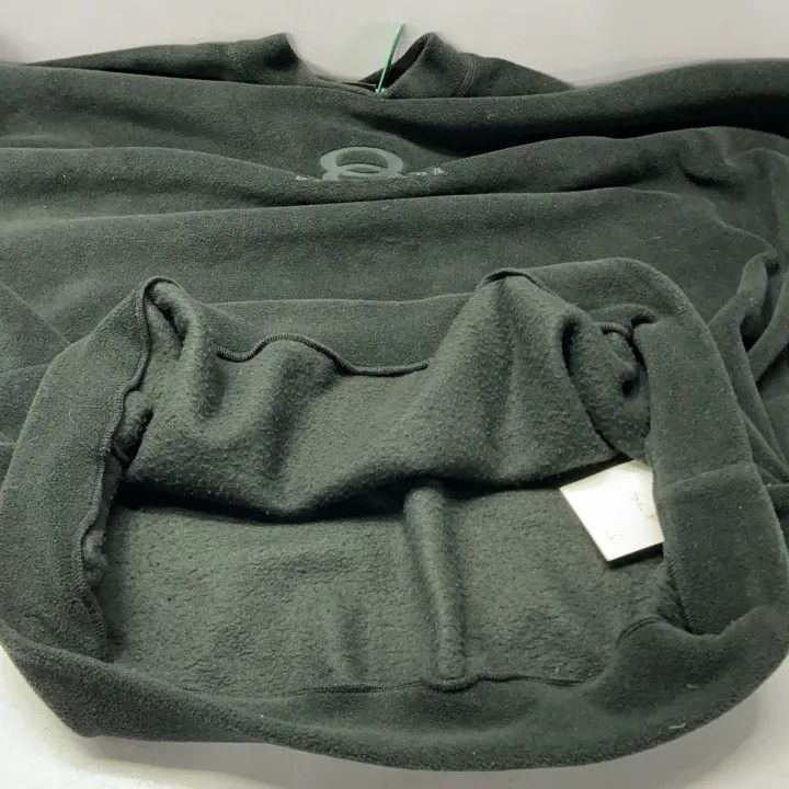 Balenciaga Balenciaga Black Embroidered Logo Sweatshirt 0079 Size US S / EU 44-46 / 1 - 12 Thumbnail