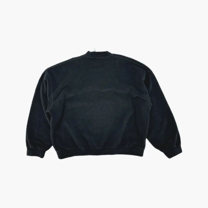 Balenciaga Balenciaga Black Embroidered Logo Sweatshirt 0079 Size US S / EU 44-46 / 1 - 3 Thumbnail