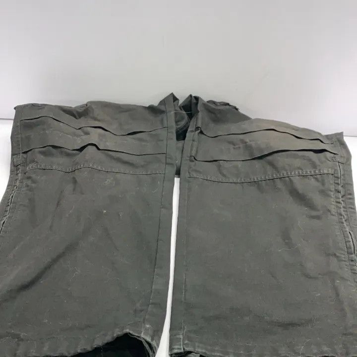 Balenciaga Balenciaga Black Raw Low Waist Cargo Pants 0079 Size US 44 / EU 60 - 11 Thumbnail