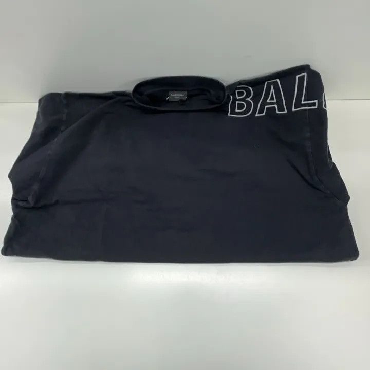 Balenciaga Balenciaga Long Sleeve Logo Print Sweatshirt 0079 Size US L / EU 52-54 / 3 - 8 Thumbnail