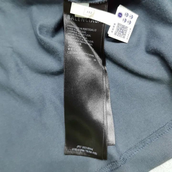 Balenciaga Balenciaga Hand Drawn BB Icon Short Sleeve T-Shirt 0079 Size US XS / EU 42 / 0 - 4 Thumbnail