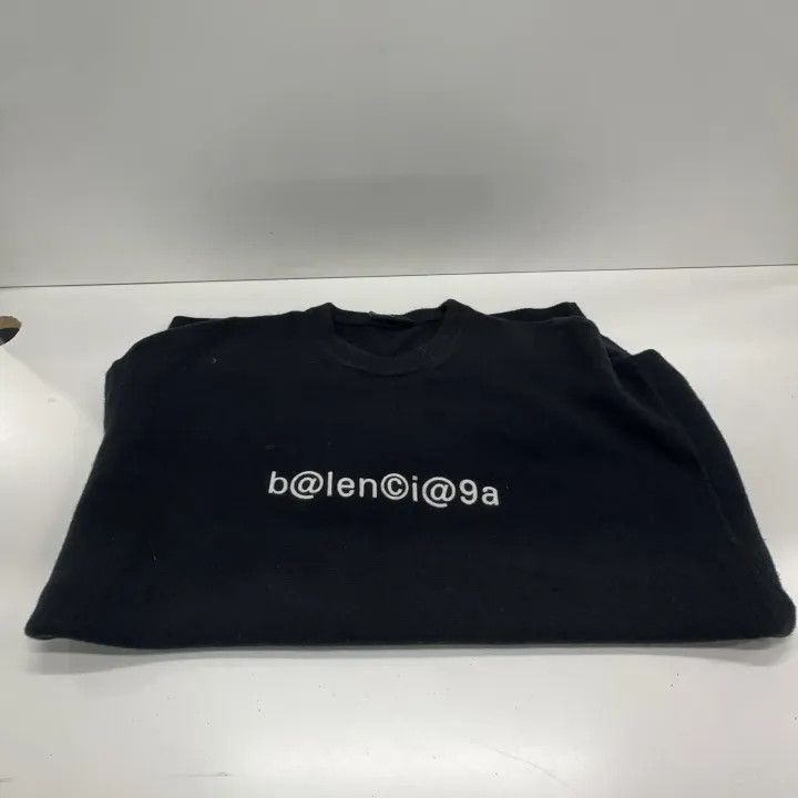 Balenciaga Balenciaga Iconic Black Long Sleeve Sweater 0079 Size US M / EU 48-50 / 2 - 6 Thumbnail