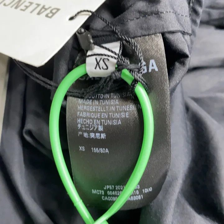 Balenciaga Balenciaga Logo Long Sleeve Shirt Unisex Black 0079 Size US XS / EU 42 / 0 - 4 Thumbnail
