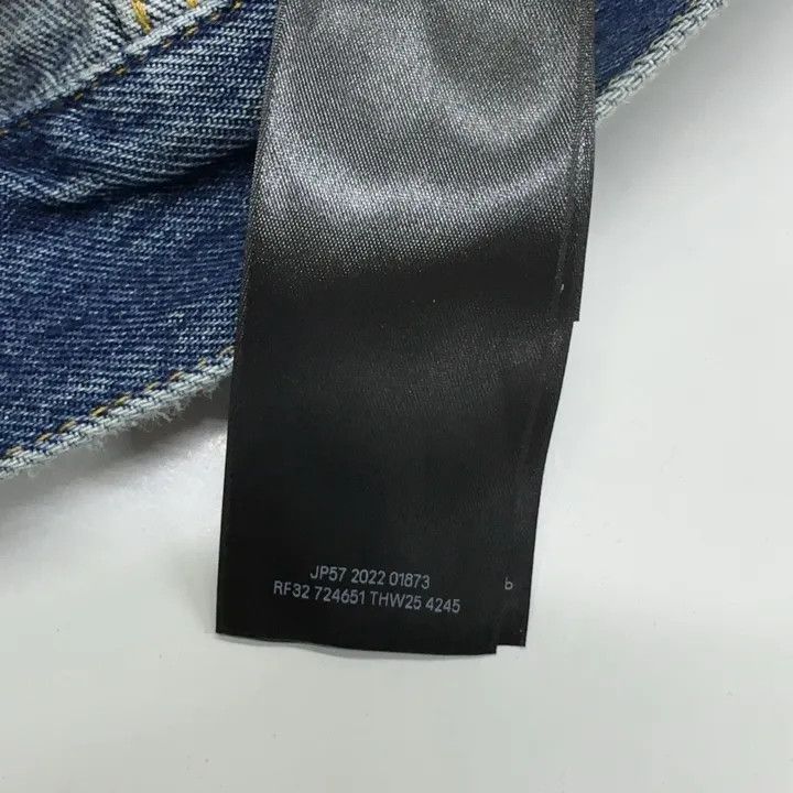 Balenciaga Balenciaga SS23 Wash Effect Denim Jacket 0079 Size US M / EU 48-50 / 2 - 6 Thumbnail