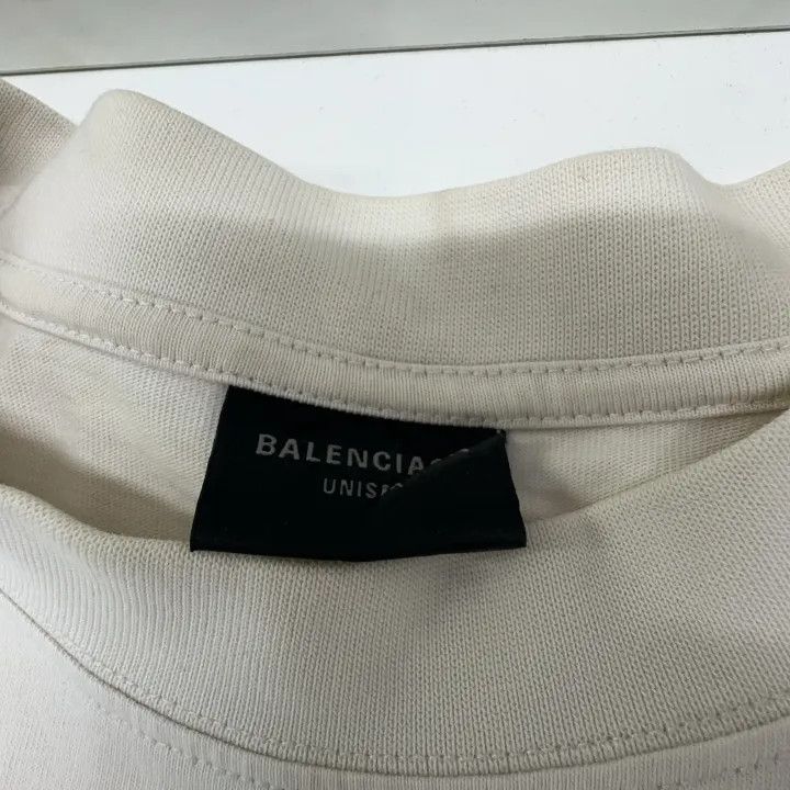 Balenciaga Balenciaga SS24 Logo Print Short Sleeve T-Shirt 0079 Size US XL / EU 56 / 4 - 4 Thumbnail