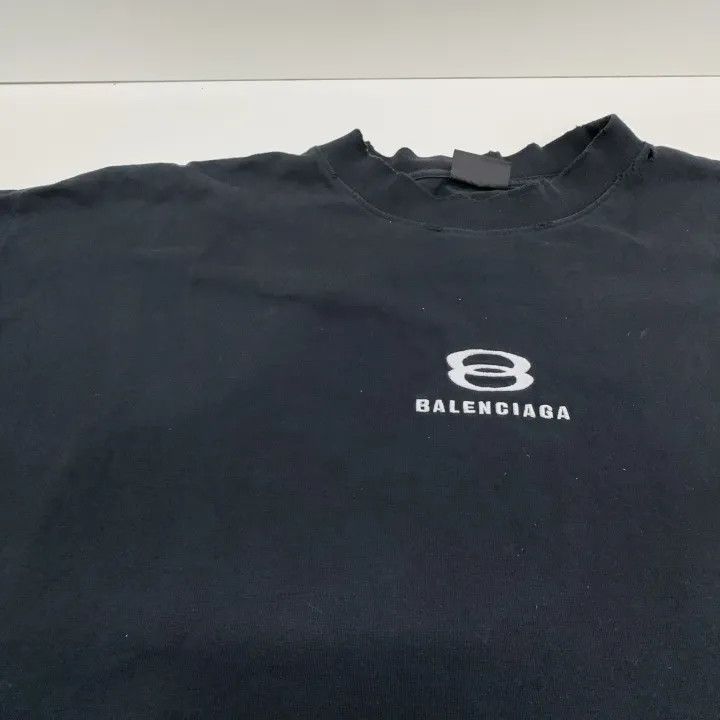 Balenciaga Balenciaga Casual Short Sleeve T-Shirt 0079 Size US M / EU 48-50 / 2 - 10 Thumbnail