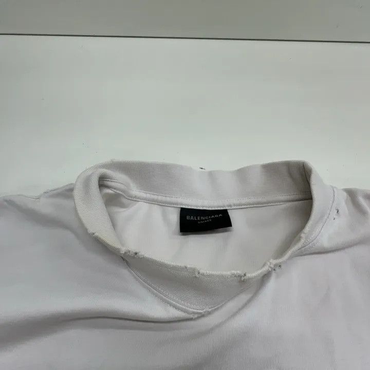 Balenciaga Balenciaga Printed Short Sleeve T-Shirt 0079 Size US XL / EU 56 / 4 - 8 Thumbnail