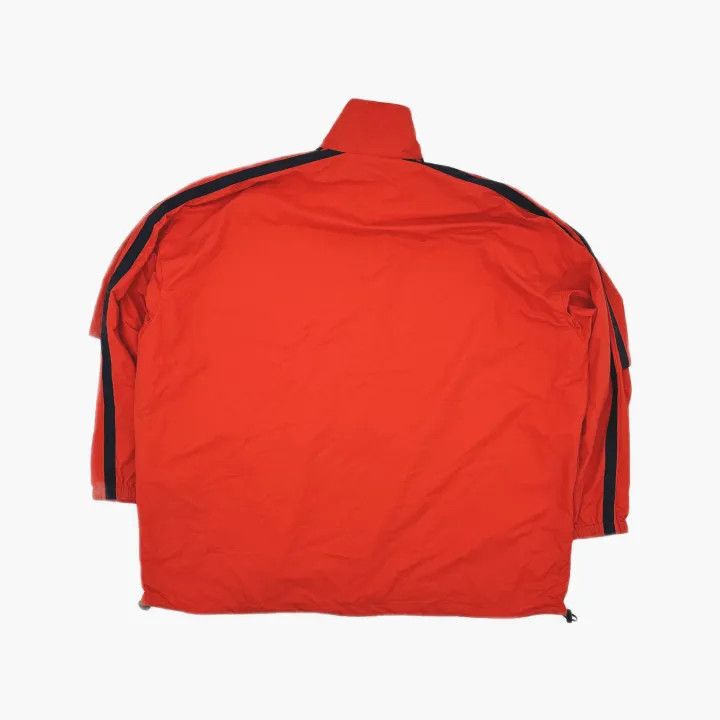 Balenciaga Balenciaga Red Logo Zip Jacket for Men 0079 Size US L / EU 52-54 / 3 - 3 Thumbnail