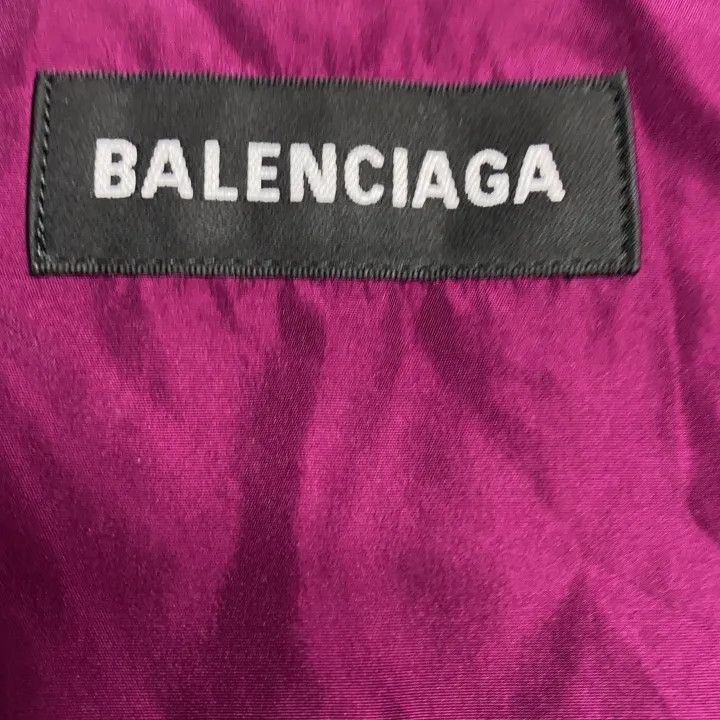 Balenciaga Balenciaga Logo Sports Jacket for Men 0079 Size US L / EU 52-54 / 3 - 3 Thumbnail