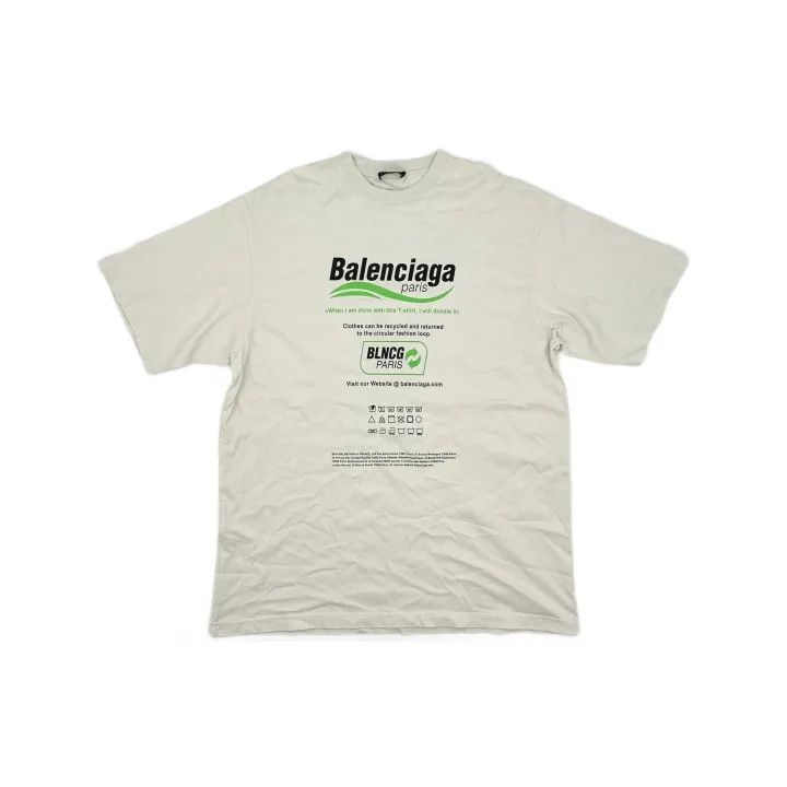 Balenciaga Balenciaga Classic Logo Short Sleeve T-shirt 0079 Size US S / EU 44-46 / 1 - 2 Thumbnail