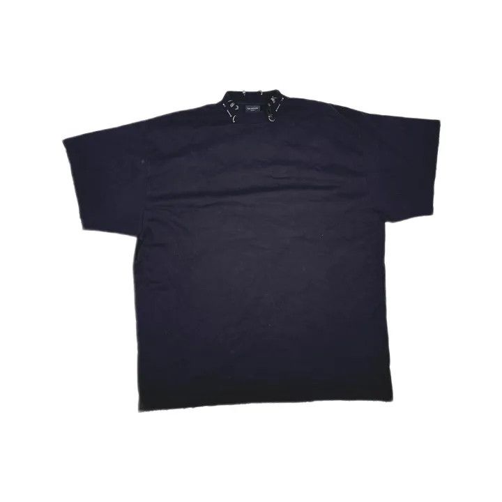 Balenciaga Balenciaga Solid Color Loose Fit T-Shirt 0079 Size US S / EU 44-46 / 1 - 2 Thumbnail