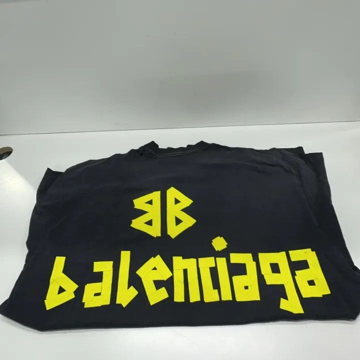 Balenciaga Balenciaga SS23 BB Monogram Logo T-Shirt 0079 Size US L / EU 52-54 / 3 - 12 Thumbnail
