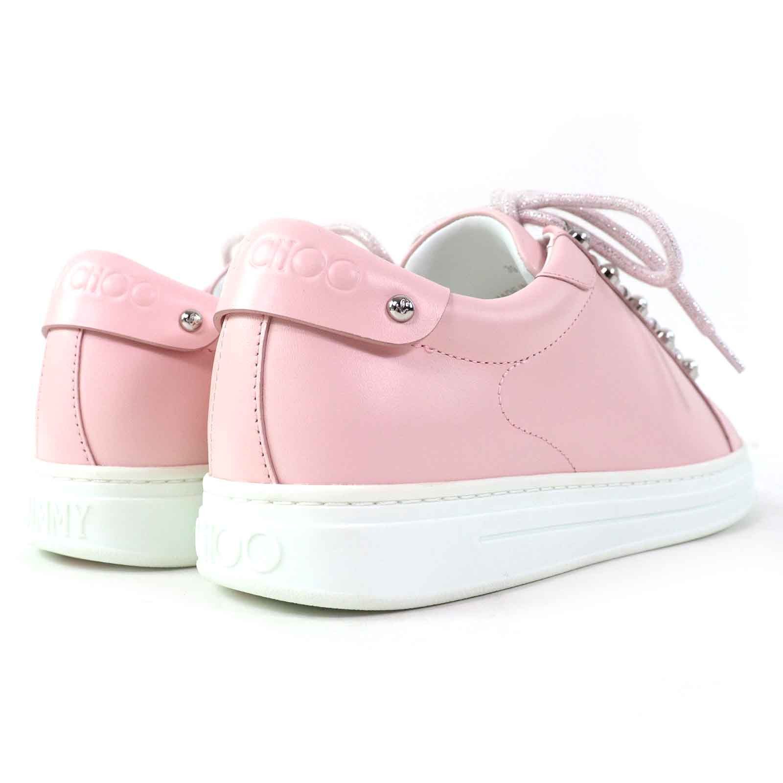 Jimmy Choo Jimmy Choo Jimmy Choo Antibes Leather Sneakers Leather Shoes DUTY FREE for USA Size ONE SIZE - 7 Thumbnail