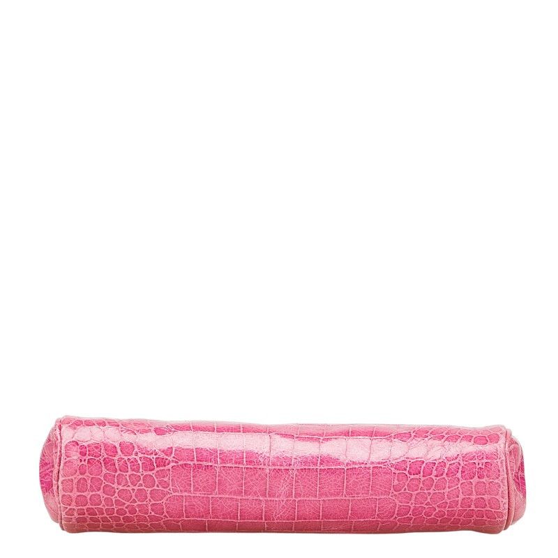 Miu Miu Miu Miu Miu Miu Croco Embossed Patent Pouch Enamel Other Size ONE SIZE - 3 Thumbnail