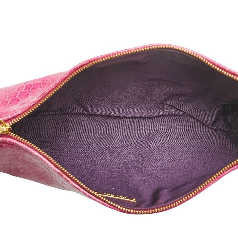 Miu Miu Miu Miu Miu Miu Croco Embossed Patent Pouch Enamel Other Size ONE SIZE - 8 Thumbnail