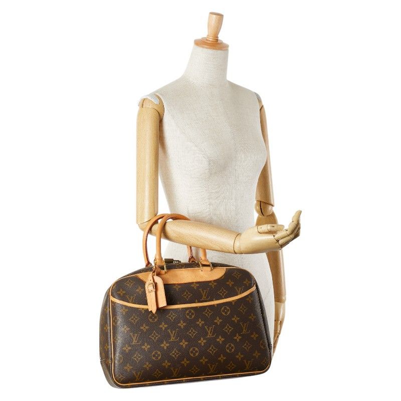 Louis Vuitton Louis Vuitton Louis Vuitton Deauville Monogram Handbag Canvas Handbag M47270 Size ONE SIZE - 13 Thumbnail