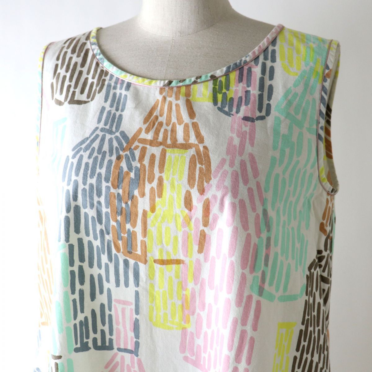 Other Other mina perhonen bottle cotton dress Cotton Dresses Size ONE SIZE - 4 Thumbnail