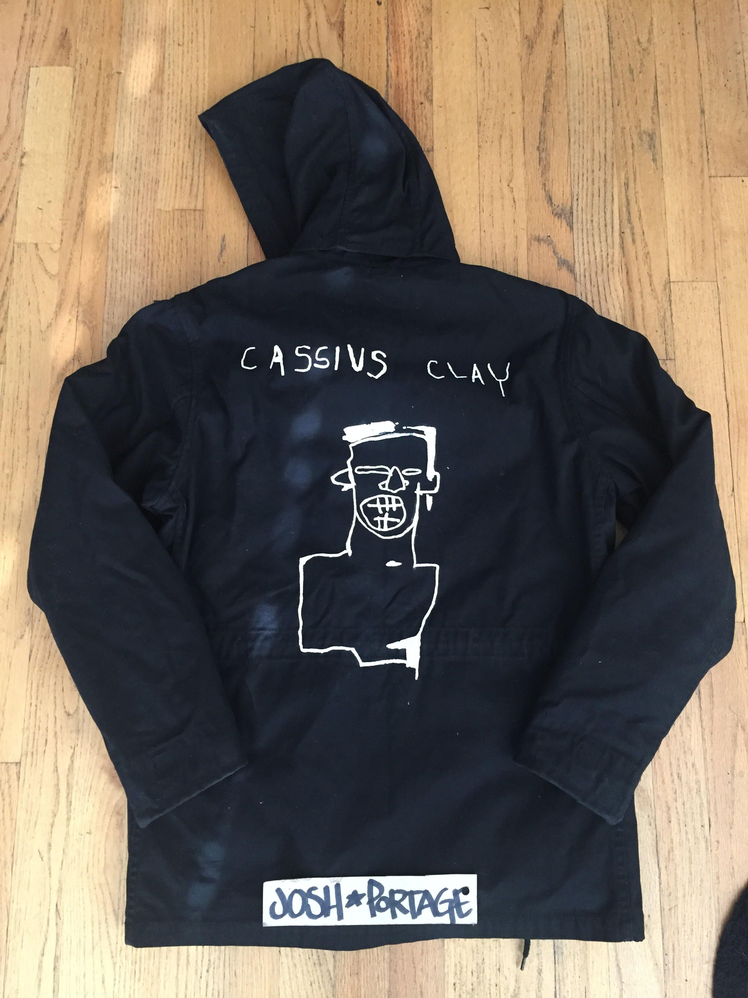 Supreme M-65 Cassius Clay Basquiat | Grailed
