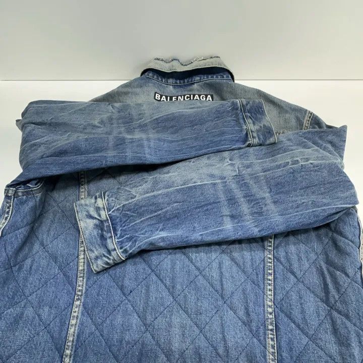 Balenciaga Balenciaga Casual Patchwork Jacket 0079 Size US S / EU 44-46 / 1 - 10 Thumbnail