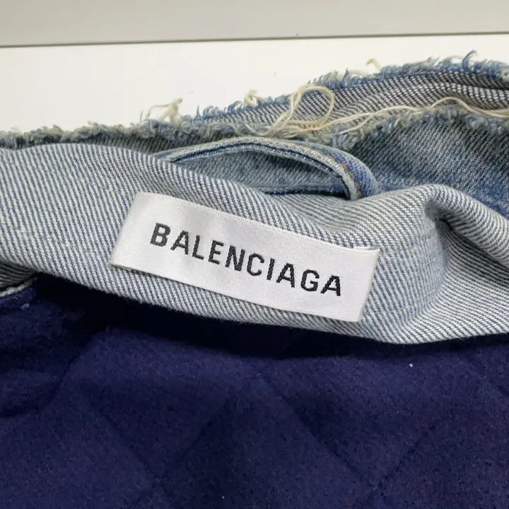 Balenciaga Balenciaga Casual Patchwork Jacket 0079 Size US S / EU 44-46 / 1 - 5 Thumbnail