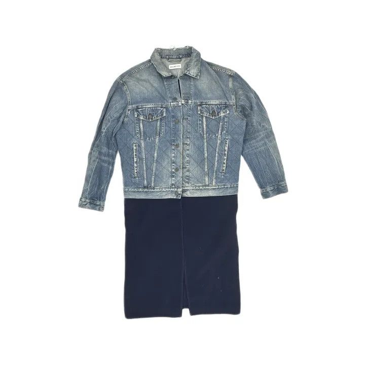 Balenciaga Balenciaga Casual Patchwork Jacket 0079 Size US S / EU 44-46 / 1 - 2 Thumbnail